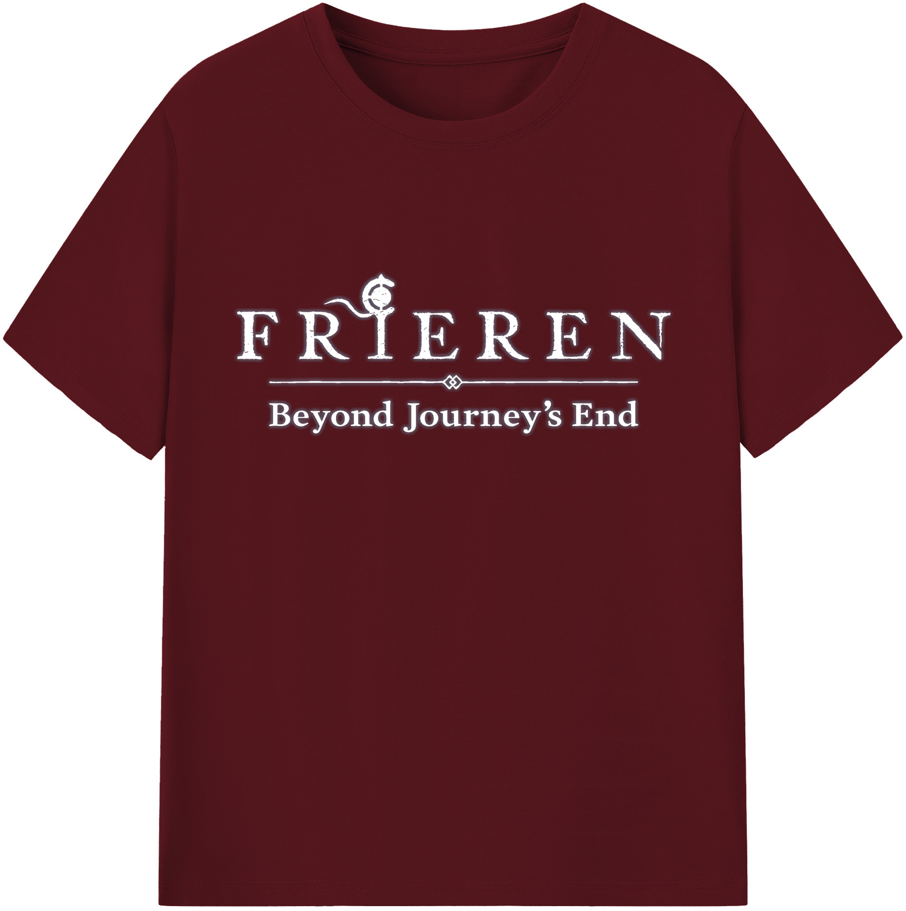 （画像用） 葬送のフリーレン Frieren 綿100％半袖Tシャツ（フロントプリント）